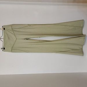 Fablectics Pureluxe High-waisted crossover flare leggings